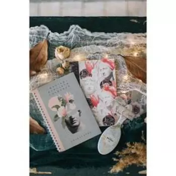 Расческа массажная «Мрамор», овальная 17 х 5,5 см