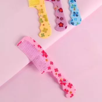 Расчёска, 19(±1) 4 см, рисунок МИКС