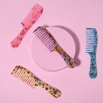 Расчёска, 19(±1) 4 см, рисунок МИКС