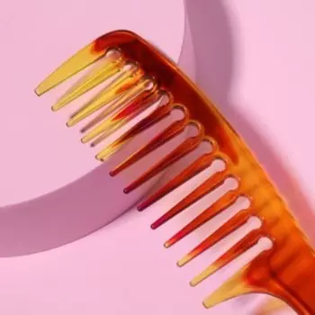 Расчёска, 225 (±1) см, цвет «янтарный»