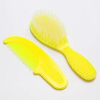 Расчёска детская, массажная щётка для волос Крошка Я, от 0 мес., МИКС