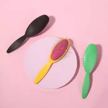 Расчёска массажная, 4 17 см, цвет МИКС