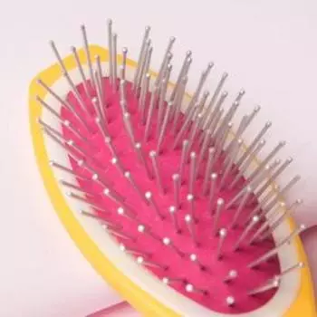 Расчёска массажная, 20 5 см, цвет МИКС