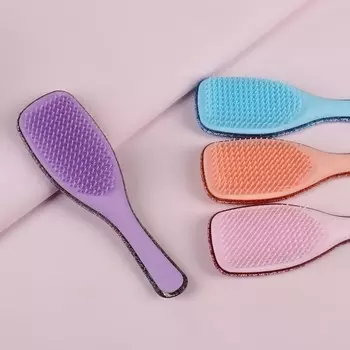 Расчёска массажная, 6,5 21 см, цвет МИКС