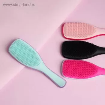 Расчёска массажная, 6,5 22 см, цвет МИКС