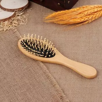 Расчёска массажная DARK, деревянная, 622(±1) см