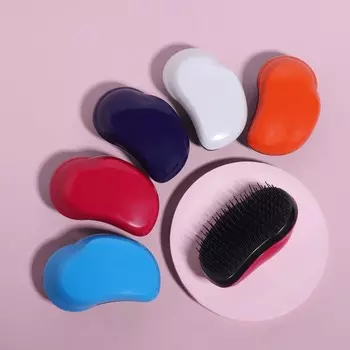 Расчёска массажная, 7.512.5(±1) см, PVC коробка, МИКС