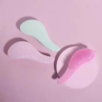 Расчёска массажная, 7.518.5(±1) см, PVC коробка, МИКС