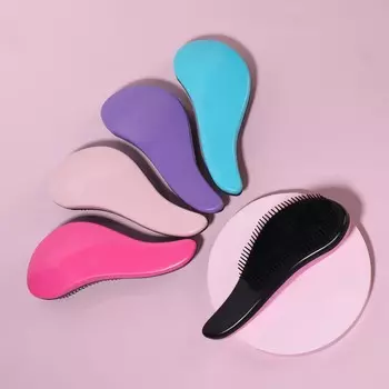 Расчёска массажная, 818.5 см, PVC коробка, МИКС