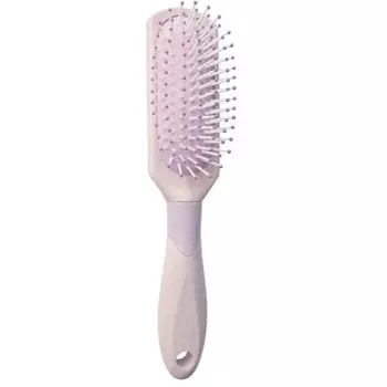 Расчёска массажная, 8 3,5 см, цвет сиреневый