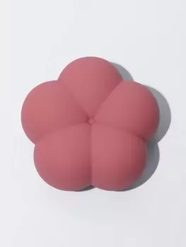 Расчёска массажная «Цветок», 8.54 см, розовая