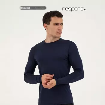 Рашгард мужской Resport, р. 52, цвет синий, базовый, с длинным рукавом
