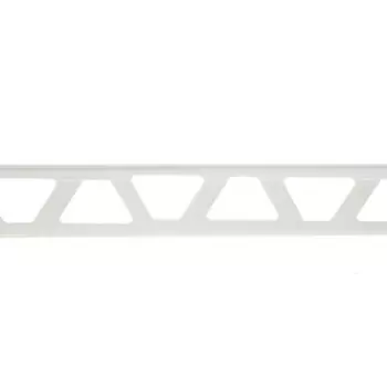 Раскладка внутренняя под плитку 7-8мм 2,5м "Идеал" Белая