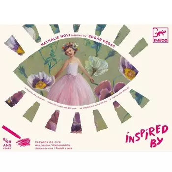 Раскраска Djeco «Балерины»