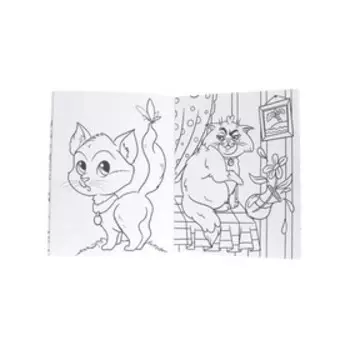 Раскраска «Для фанатов котиков»