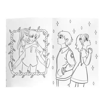 Раскраска «Мир манги», А4, 16 страниц