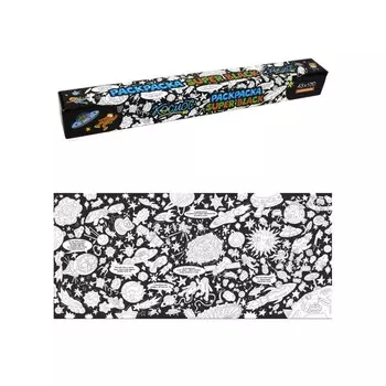 Раскраска «SuperBlack. Космос»