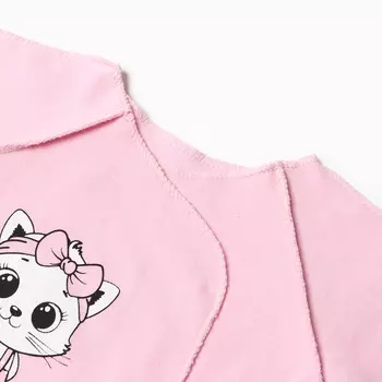 Распашонка детская, цвет розовый, рост 62 см