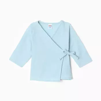 Распашонка детская, цвет светло-голубой, рост 62 см