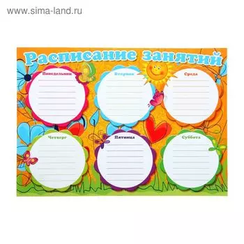 Расписание занятий