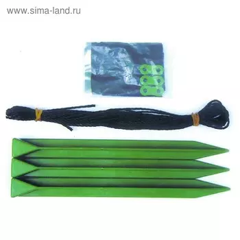 Распорка для деревьев, пластик, зелёная