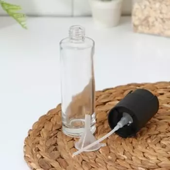 Распылитель для масла и уксуса Доляна, 17.54 см, 100 мл, стекло, прозрачный