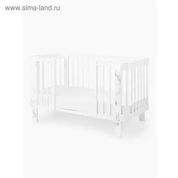 Расширение к кроватке Mommy love, цвет белый