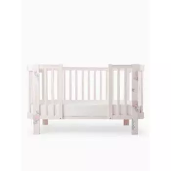 Расширение к кроватке Mommy love, цвет розовый