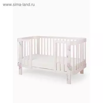Расширение к кроватке Mommy love, цвет розовый
