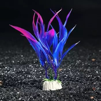 Растение искусственное аквариумное, 10 см