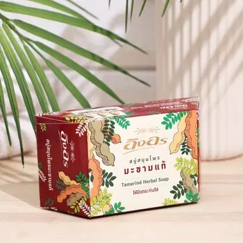 Растительное мыло-скраб "ING ON" с тамариндом, 85 г