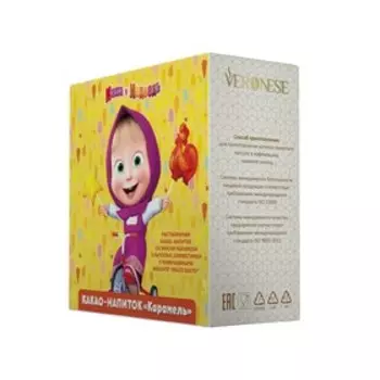 Растворимый какао-напиток Veronese со вкусом «Карамели», в капсулах, 160 г