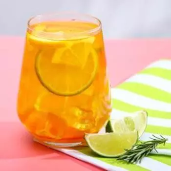 Растворимый лимонад «Любовь LOADING» в пакетиках, со вкусом персика, 5 шт. х 25 г.