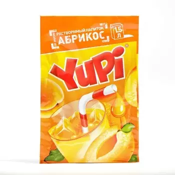 Растворимый напиток YUPI Абрикос, 12 г