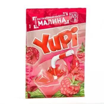 Растворимый напиток YUPI Малина, 12 г