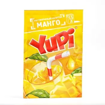 Растворимый напиток YUPI Манго, 12 г