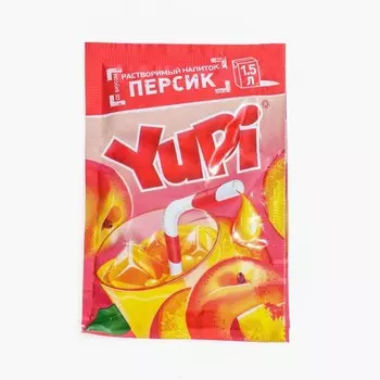 Растворимый напиток YUPI Персик, 12 г