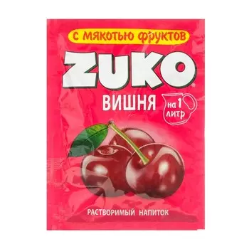 Растворимый напиток ZUKO Вишня, 20 г