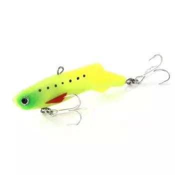 Раттлин Yoshi Onyx Primula Vibe 80, 80 мм, 28 г, цвет Dot Chartreuse