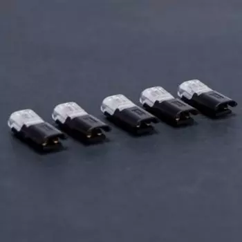 Разъем-коннектор TORSO, автомобильный, 2 pin, 22-20 AWG, до 36В, 9 А, набор 5 шт