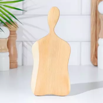 Разделочная доска "Лимонница", 22х10 см, туя