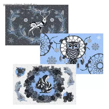 Разделочная доска-подставка «Скандинавия», 1828 см, цвет МИКС