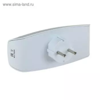 Разветвитель "ЭРА" SP-3-W, 3 розетки, 16 А, без з/к, белый