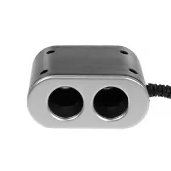 Разветвитель прикуривателя TORSO, 12-24 В, USB 1A, провод 50 см