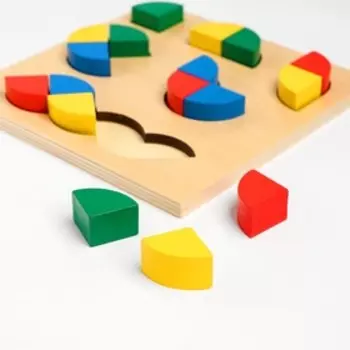 Развивающая головоломка «Собери фигурки» 21х21х4 см