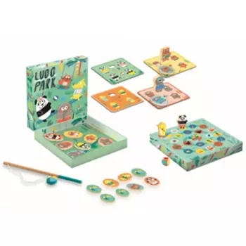 Развивающая игра 4 в 1 «Людопарк»