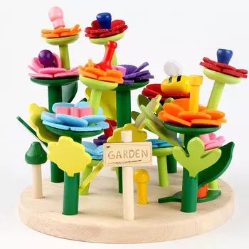 Развивающая игра «Цветочная клумба» 19 20,5 6,5 см