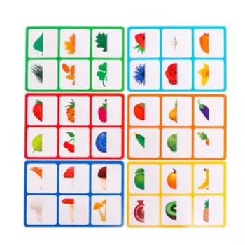 Развивающая игра IQ-лото «Растительный мир»