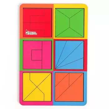 Развивающая игра «Квадраты Никитина, 2»