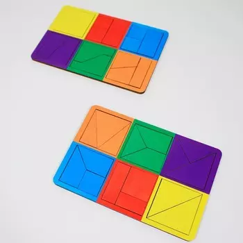 Развивающая игра «Квадраты Никитина»